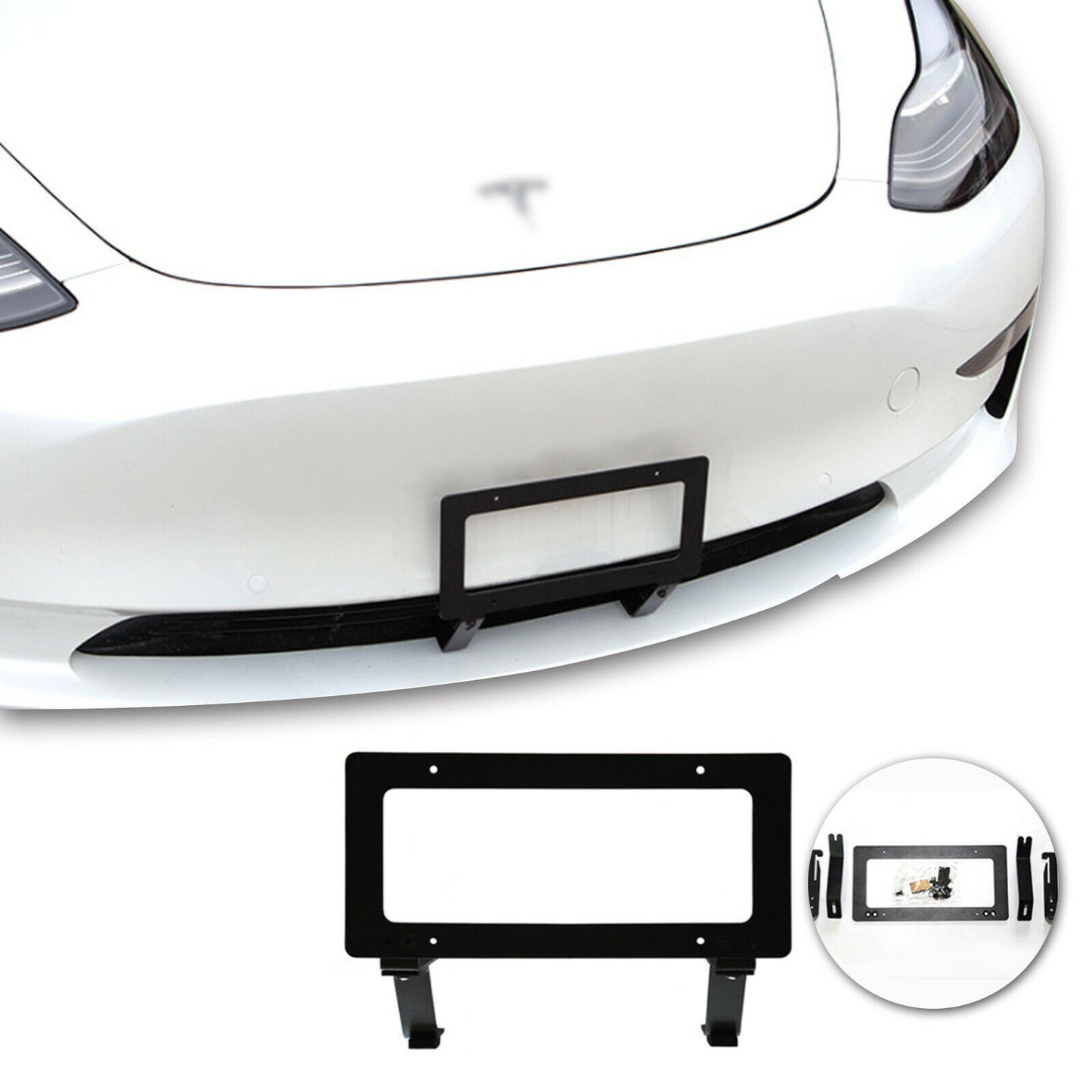 American-style License Plate Bracket For Tesla Model 3Y