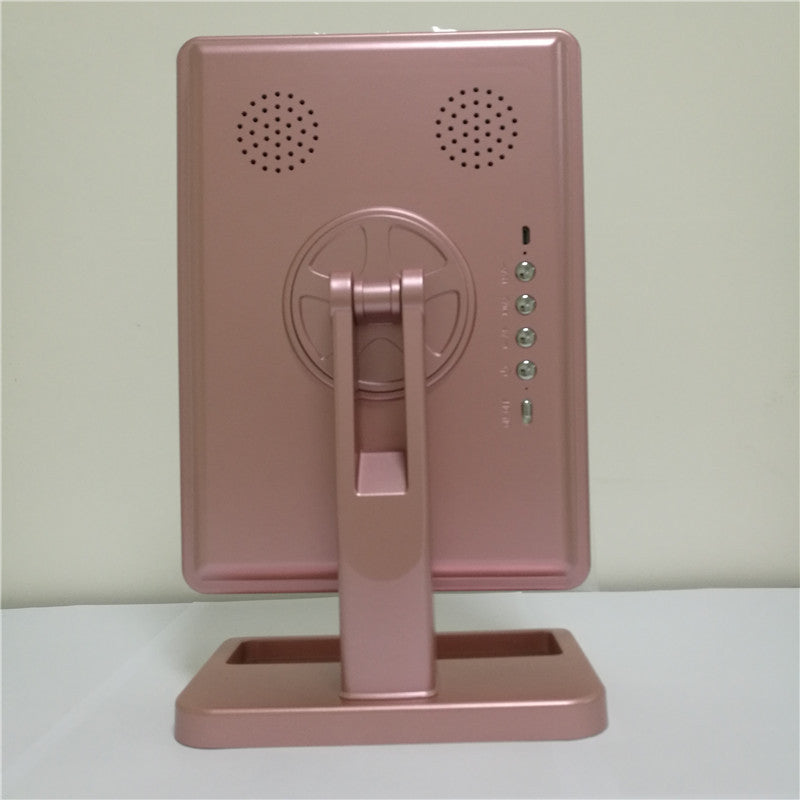 Touch Screen Mirror With 20 LED Light Bluetooth Music Speaker 10X Magnifying Mirrors Lights