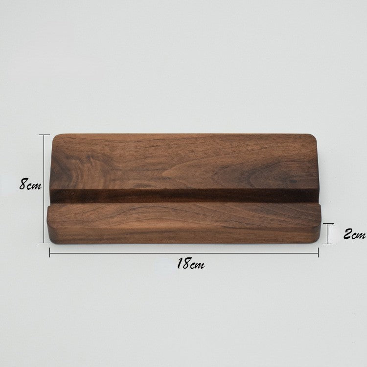New Simple Universal Portable Solid Wood Cell Phone Racks