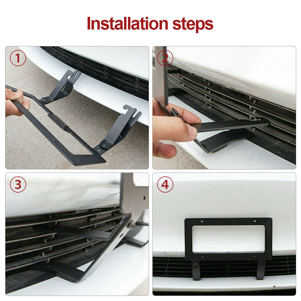 American-style License Plate Bracket For Tesla Model 3Y