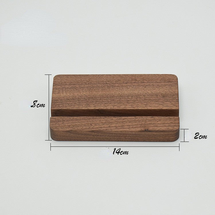New Simple Universal Portable Solid Wood Cell Phone Racks