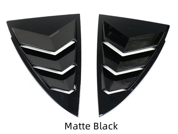 Model Y Shutter Deflector Rear Triangle Window Sticker