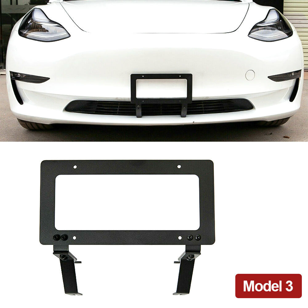 American-style License Plate Bracket For Tesla Model 3Y