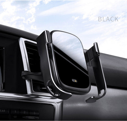 Intelligent Infrared Sensing Of Gravity Bracket Of Rock Mobile Phone Support Air Outlet Wireless Charging Vehicle