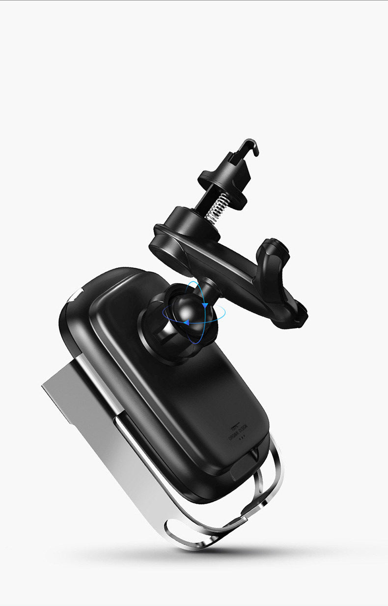 Intelligent Infrared Sensing Of Gravity Bracket Of Rock Mobile Phone Support Air Outlet Wireless Charging Vehicle
