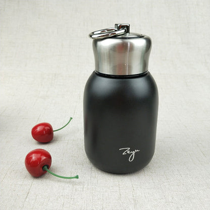 Creative Stainless Steel Vacuum Frosted Insulation Cup Portable Portable Water Cup