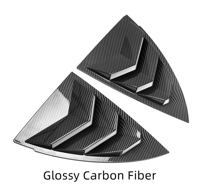 Model Y Shutter Deflector Rear Triangle Window Sticker