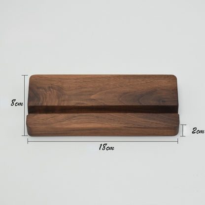 New Simple Universal Portable Solid Wood Cell Phone Racks