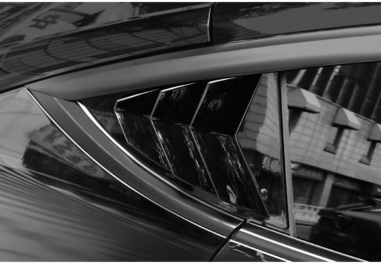 Model Y Shutter Deflector Rear Triangle Window Sticker