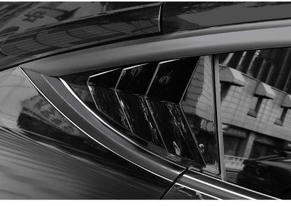 Model Y Shutter Deflector Rear Triangle Window Sticker