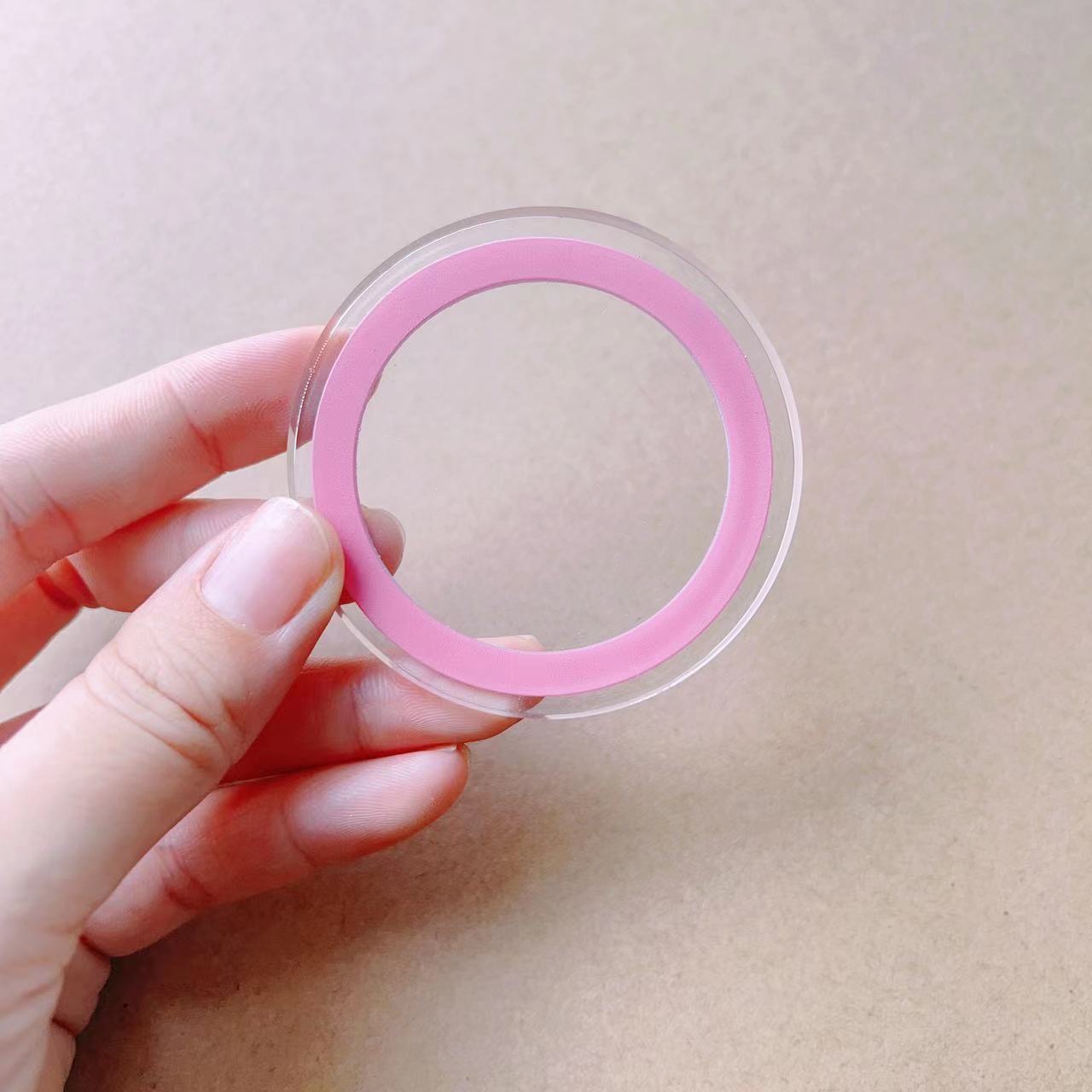Pure Black Airbag Bracket Magnetic Suction Cup Magnetic Suction Ring
