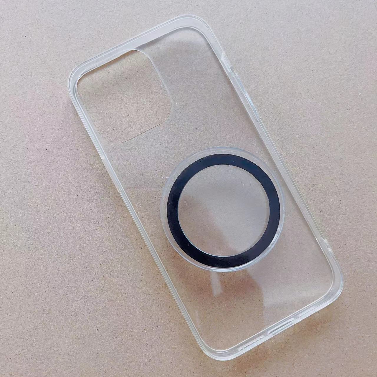 Pure Black Airbag Bracket Magnetic Suction Cup Magnetic Suction Ring