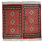 Bokhara Handknotted Apple Blossom Woolen Mat