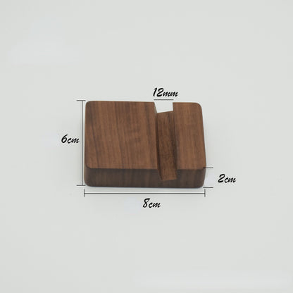 New Simple Universal Portable Solid Wood Cell Phone Racks