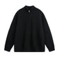 Stand Collar Sweater Men's Imitation Deer Plush