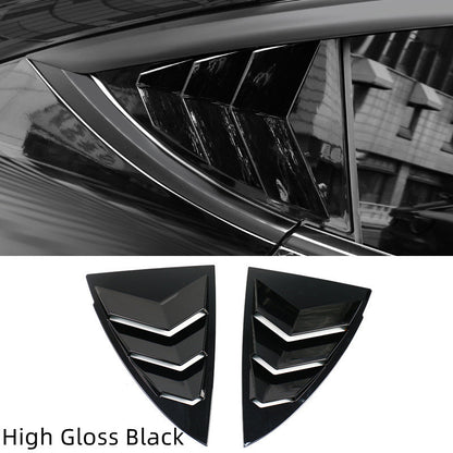 Model Y Shutter Deflector Rear Triangle Window Sticker