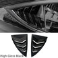 Model Y Shutter Deflector Rear Triangle Window Sticker