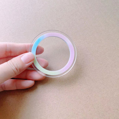 Pure Black Airbag Bracket Magnetic Suction Cup Magnetic Suction Ring