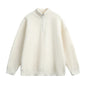 Stand Collar Sweater Men's Imitation Deer Plush