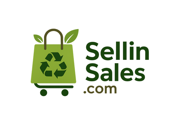 logo for SellinSales.com                    a sustainble online shoping store.