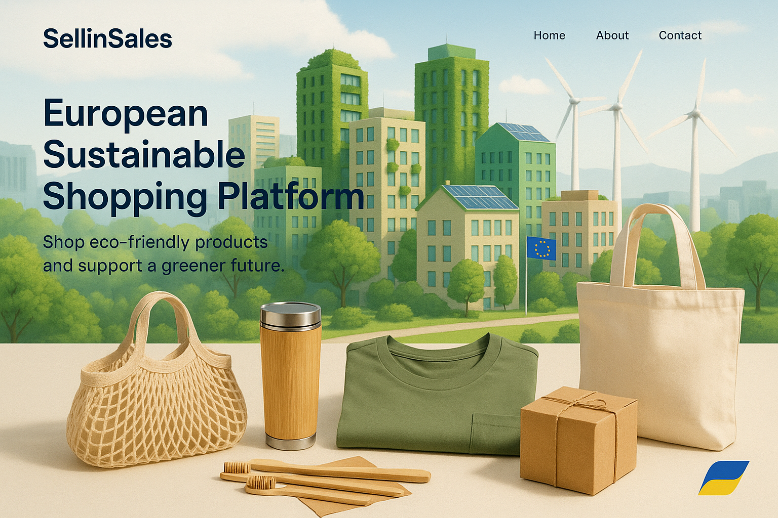 SellinSales  try to create EU based shoping site with sustainability in focus